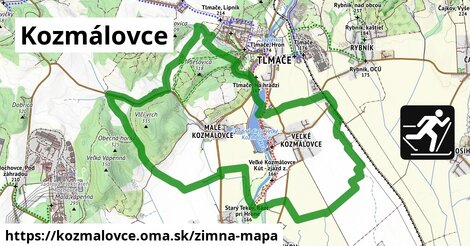 ikona Zimná mapa zimna-mapa v kozmalovce