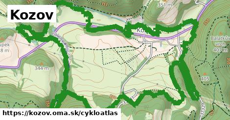 ikona Cyklo cykloatlas v kozov