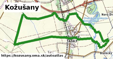 ikona Mapa autoatlas v kozusany