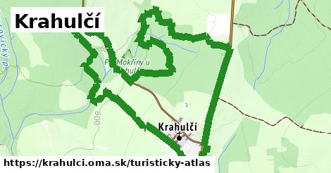ikona Krahulčí: 0 m trás turisticky-atlas v krahulci
