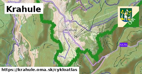 ikona Krahule: 26 km trás cykloatlas v krahule