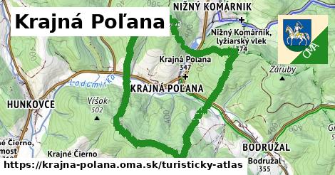 ikona Turistická mapa turisticky-atlas v krajna-polana