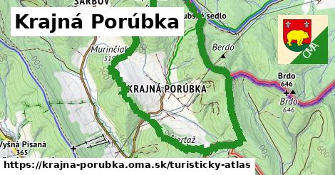 ikona Turistická mapa turisticky-atlas v krajna-porubka