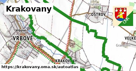 ulice v Krakovany