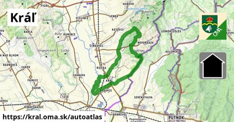 ikona Mapa autoatlas v kral