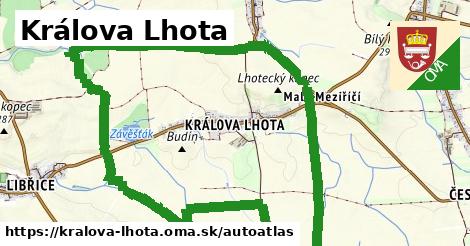 ikona Mapa autoatlas v kralova-lhota