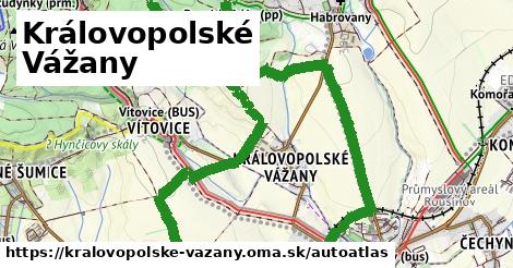 ulice v Královopolské Vážany