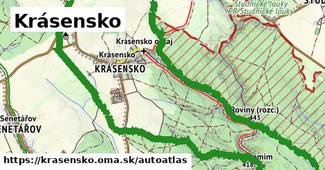 ikona Mapa autoatlas v krasensko