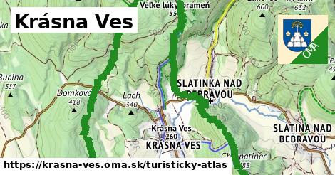 ikona Turistická mapa turisticky-atlas v krasna-ves