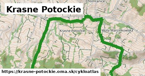 ikona Cyklo cykloatlas v krasne-potockie