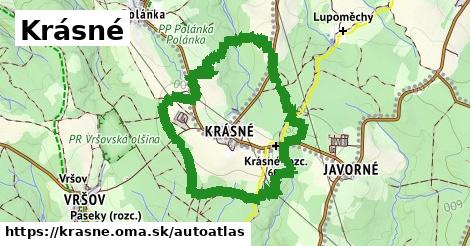 ikona Mapa autoatlas v krasne