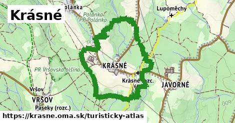 ikona Turistická mapa turisticky-atlas v krasne