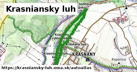 ikona Mapa autoatlas v krasniansky-luh