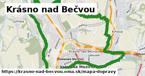 ikona Mapa dopravy mapa-dopravy v krasno-nad-becvou