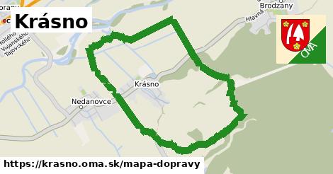 ikona Mapa dopravy mapa-dopravy v krasno