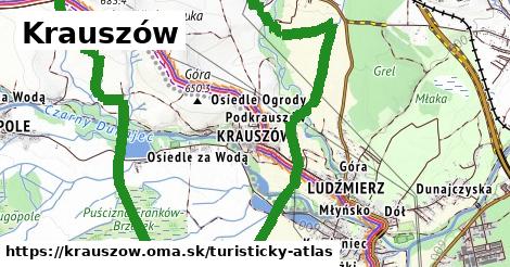 ikona Turistická mapa turisticky-atlas v krauszow