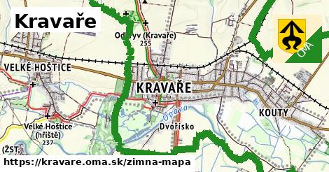 ikona Zimná mapa zimna-mapa v kravare