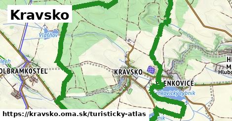 ikona Turistická mapa turisticky-atlas v kravsko