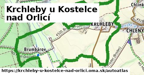 ikona Mapa autoatlas v krchleby-u-kostelce-nad-orlici