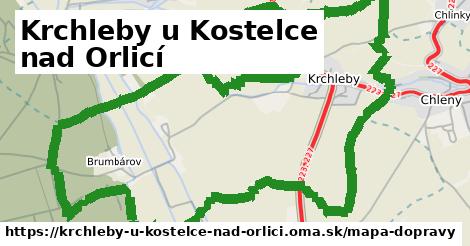 ikona Mapa dopravy mapa-dopravy v krchleby-u-kostelce-nad-orlici