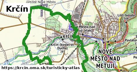 ikona Turistická mapa turisticky-atlas v krcin