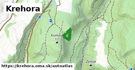 ikona Mapa autoatlas v krehora