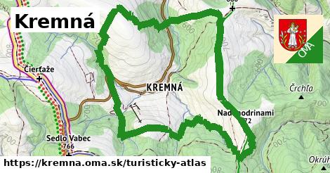 ikona Turistická mapa turisticky-atlas v kremna