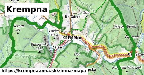 ikona Zimná mapa zimna-mapa v krempna