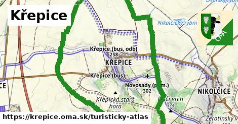 ikona Turistická mapa turisticky-atlas v krepice