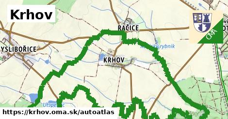 ikona Mapa autoatlas v krhov