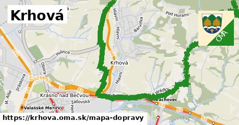 ikona Mapa dopravy mapa-dopravy v krhova