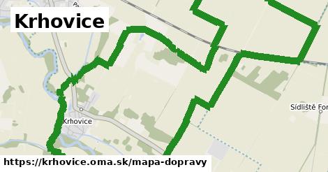 ikona Mapa dopravy mapa-dopravy v krhovice