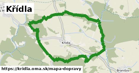 ikona Mapa dopravy mapa-dopravy v kridla