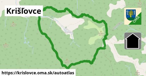 ikona Mapa autoatlas v krislovce