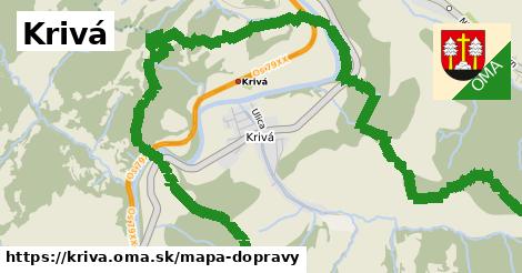 ikona Mapa dopravy mapa-dopravy v kriva