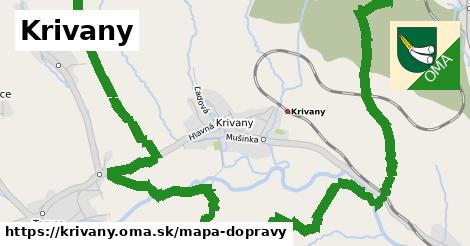 ikona Mapa dopravy mapa-dopravy v krivany