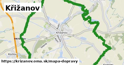 ikona Mapa dopravy mapa-dopravy v krizanov