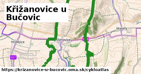 ikona Cyklo cykloatlas v krizanovice-u-bucovic