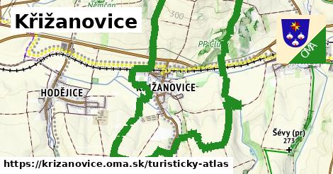 ikona Turistická mapa turisticky-atlas v krizanovice