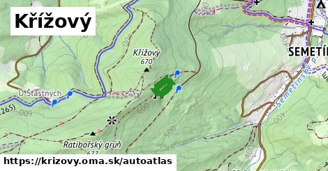 ikona Mapa autoatlas v krizovy