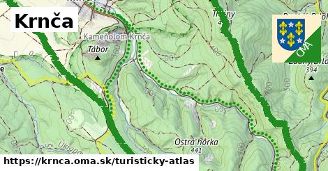 ikona Turistická mapa turisticky-atlas v krnca