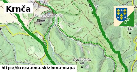 ikona Zimná mapa zimna-mapa v krnca