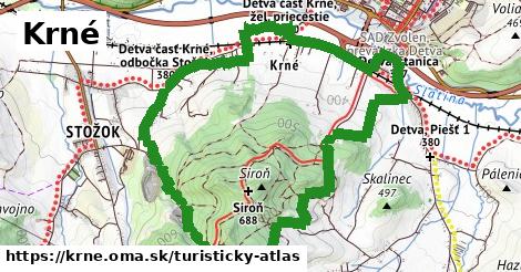 ikona Turistická mapa turisticky-atlas v krne