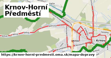 ikona Mapa dopravy mapa-dopravy v krnov-horni-predmesti