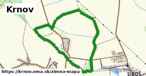 ikona Krnov: 0 m trás zimna-mapa v krnov