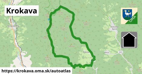 ikona Mapa autoatlas v krokava