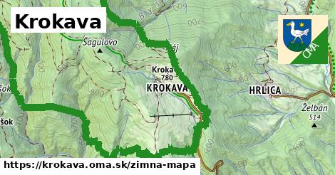 ikona Zimná mapa zimna-mapa v krokava