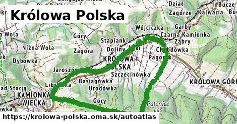 ikona Mapa autoatlas v krolowa-polska