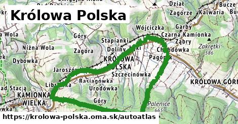 ikona Mapa autoatlas v krolowa-polska