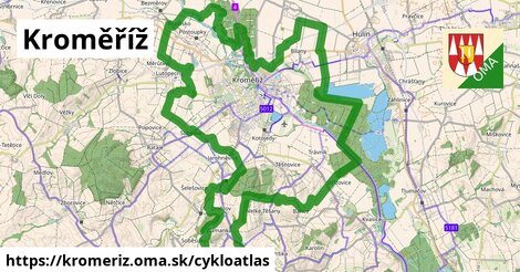 ikona Cyklo cykloatlas v kromeriz